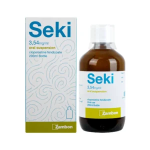 Seki Cloperastine 3.54mg ml Oral Suspension For Dry & Irritable Cough 200 ml