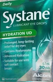 Systane Hydration UD Lubricant Eye Drops 30 Vials (0.7ml each)