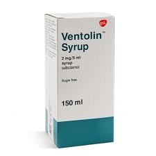 Ventolin 2Mg 5Ml Syrup 150Ml