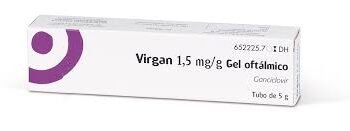 Virgan Ganciclovir 1.5mg Eye Gel (5g)