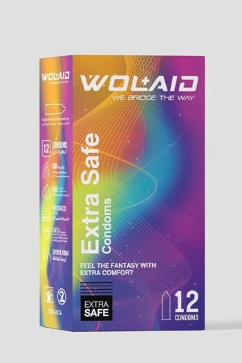 Wolaid Extra Safe Condoms 12 Pack