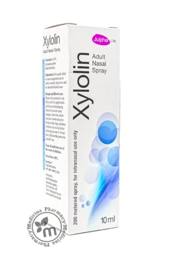 Xylolin 0.1% Xylometazoline Nasal Spray 10ml