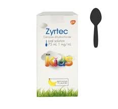 ZYRTEC SYP 1MG ML 75ML