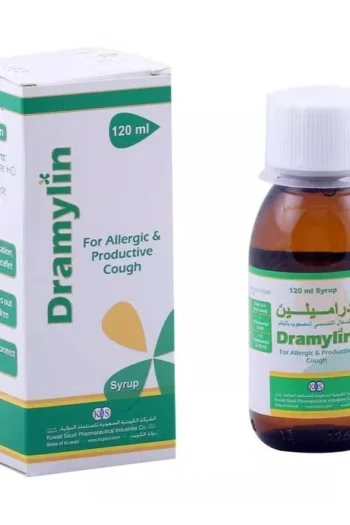 Dramylin 7 Mg 5 Ml, 120 Ml Syrup Bottle