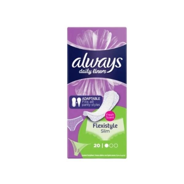 Always Daily Liners Flex style slim 20S