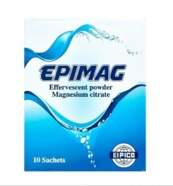 Epimag Effervescent Powder Magnesium Citrate, 10 Sachets