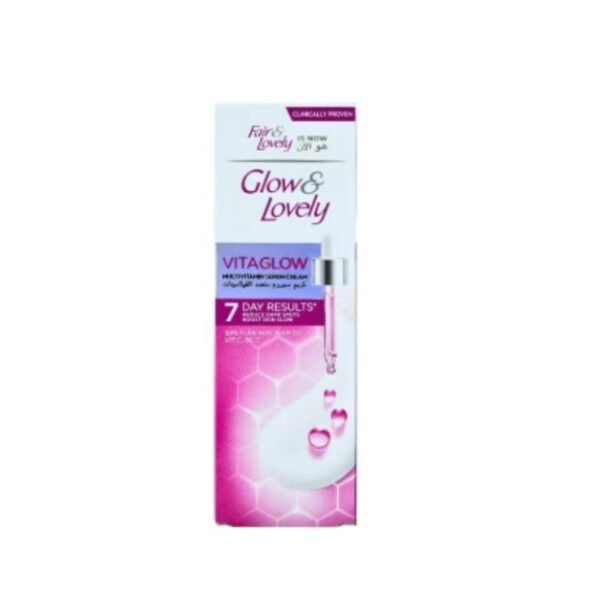 Fair & Lovely, Glow & Lovely Multivitamin Serum Cream 100g