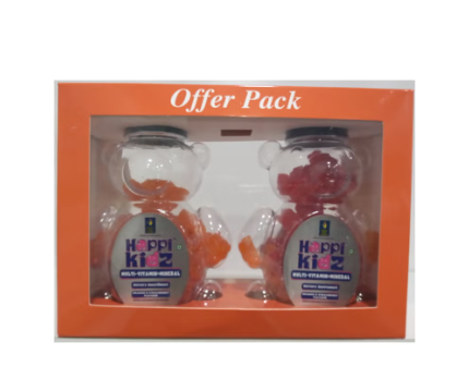 Happi Kids Gummies Offer Pack (1+1)