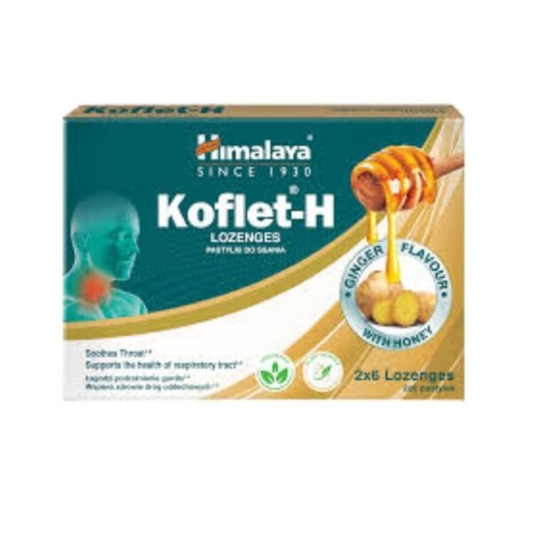 Himalaya Koflet-H Ginger - Lozenges 2x6s