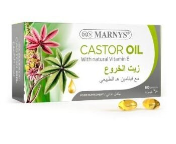 Marnys Castor Oil - 60 Caps