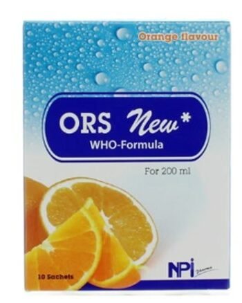 Ors New Sachet 10S For 200Ml Orange Flvr