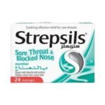 Strepsils Menthol Lozenges, Pack of 24'S