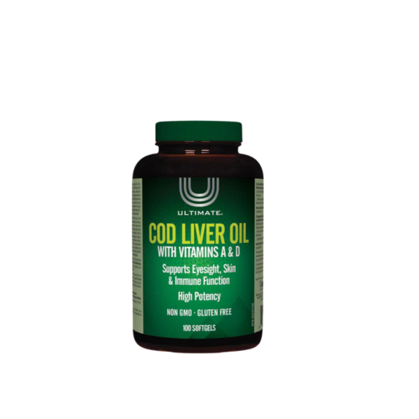Cod Liver Oil with Vitamin A & D Tablets 100’s