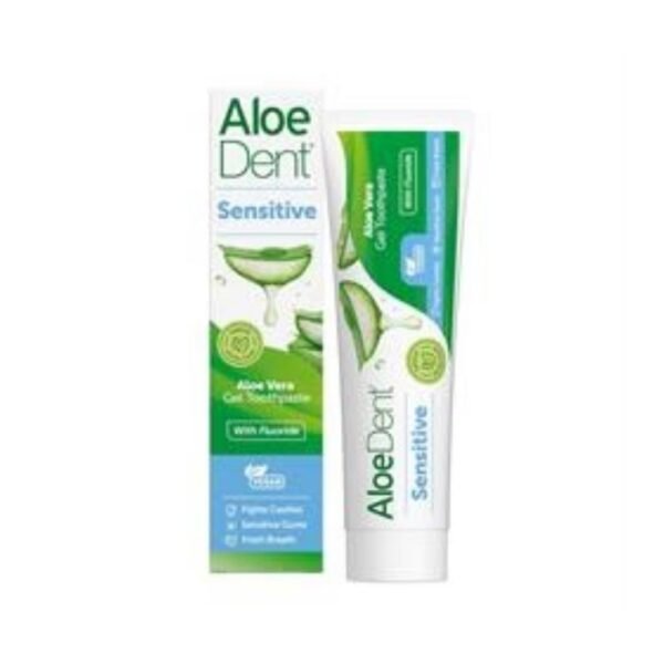 Aloe Dent  Sensitive Aloe vera Gel Toothpaste 100 ml