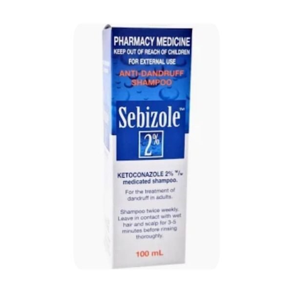 Anti Dandruff Ketoconazole Shampoo White 100ml