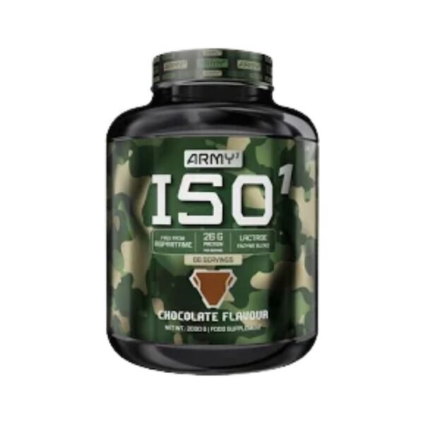 Army1 Whey 1 Protein–Chocolate 2kg (with Digestive Enzymes)