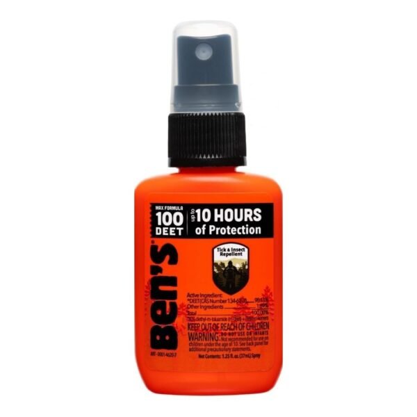 Ben's 100% DEET Mosquito Tick and Insect Repellent Pump Spray 1.25 fl oz