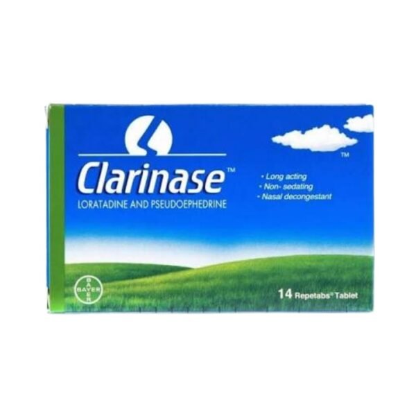 Clarinase Repetabs 14 Tablets