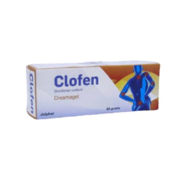 Clofen Creamagel 50Gm, Diclofenac Sodium