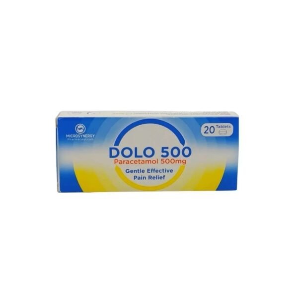 DOLO 500MG TAB 20'S