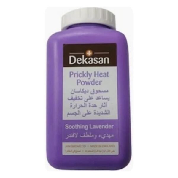 Dekasan Prickly Heat Powder Soothing Lavender 100g