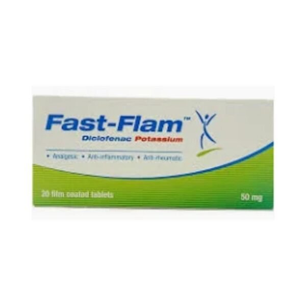 Fast-Flam 50Mg Film Coated Tablets 20'S