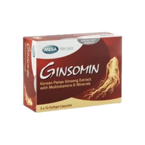 Ginsomin Capsules, Pack of 30's
