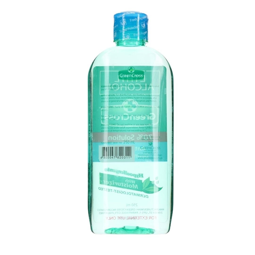 Green Cross Ethyl Alcohol 70% Solution, 250ml (1)