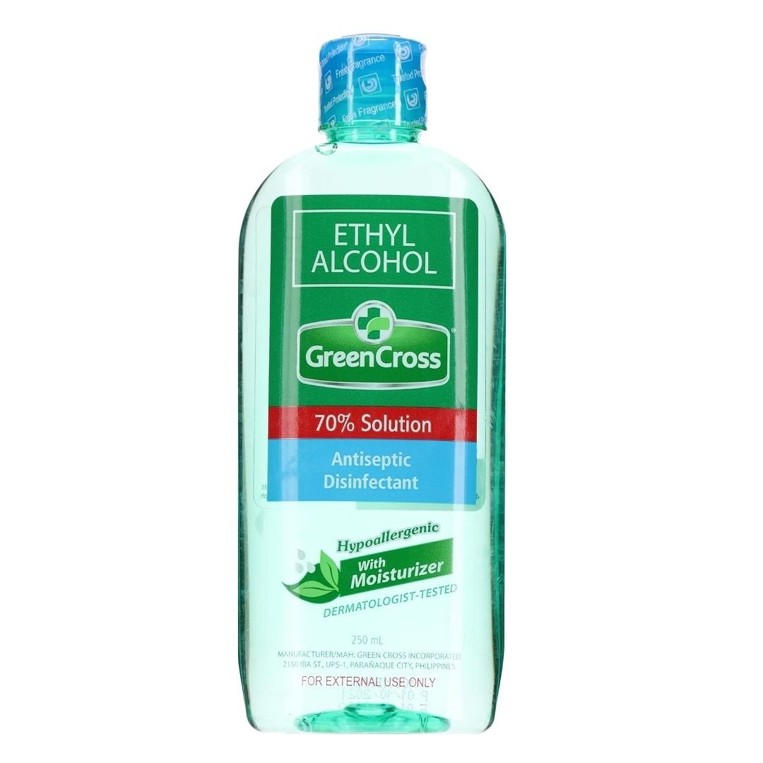 Green Cross Ethyl Alcohol 70% Solution, 250ml