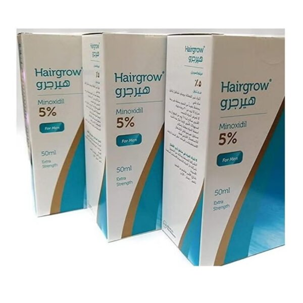 Hair Grow 5 Minoxidil, 50 ml Pack of 3