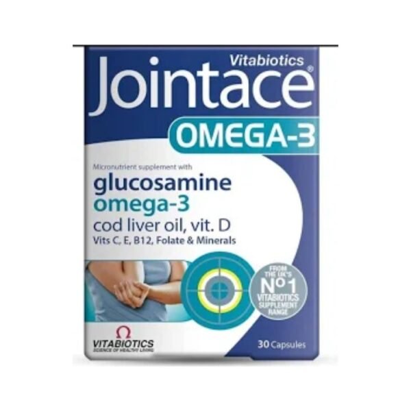 Jointace Omega-3 30 Capsules  Glucosamine, Omega-3