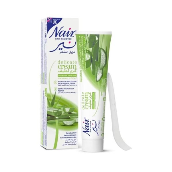 Nair Delicate Hair Removal Cream with Aloe Vera Extracts, 110 ML