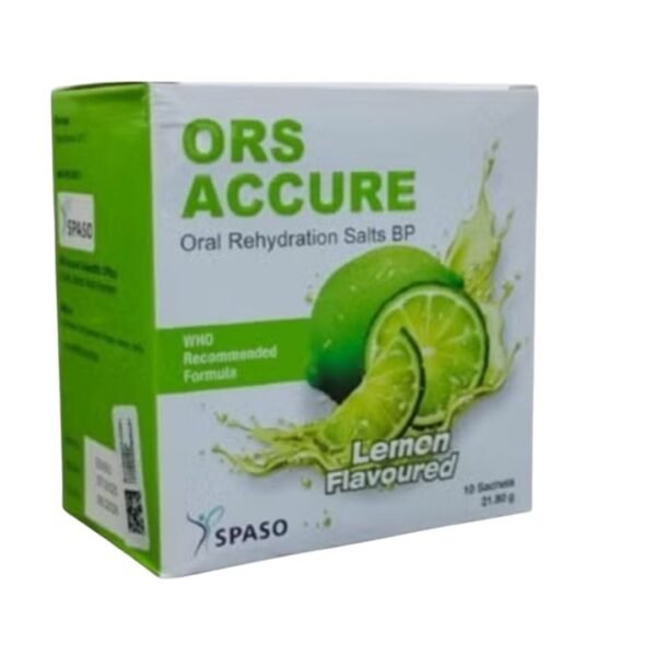 ORS Accure Oral Rehydration Salts Lemon Flavoured