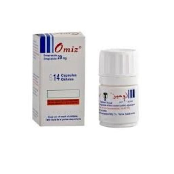 Omiz 20mg Capsule (Hard Gelatin) 14s