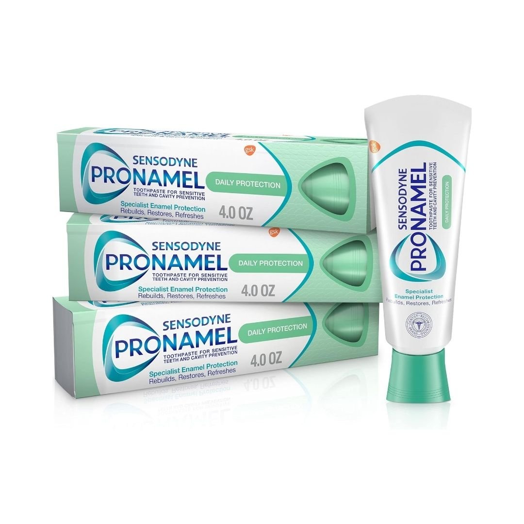 Sensodyne Pronamel Daily Protection Enamel for Sensitive Teeth Mint Essence (Pack of 3)