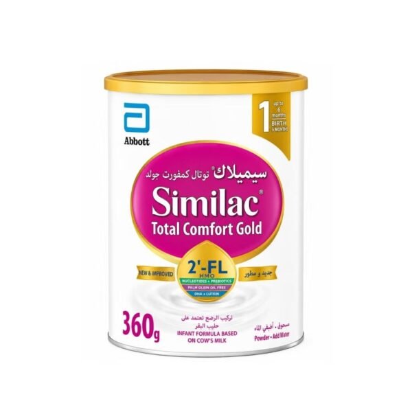 SimilacTotal Comfort Gold Stage1 Baby Milk 0–6 Months 360g