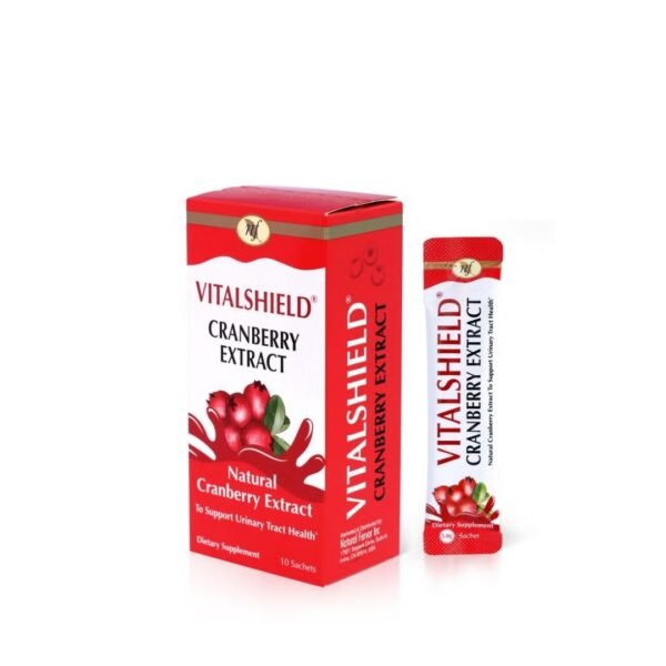 VitalShield Cranberry Extract Sachets 10s – Urinary Tract & Bladder Health Support