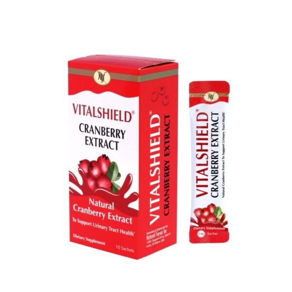 Natural fervor VitalShield Cranberry Extract Sachets 10s