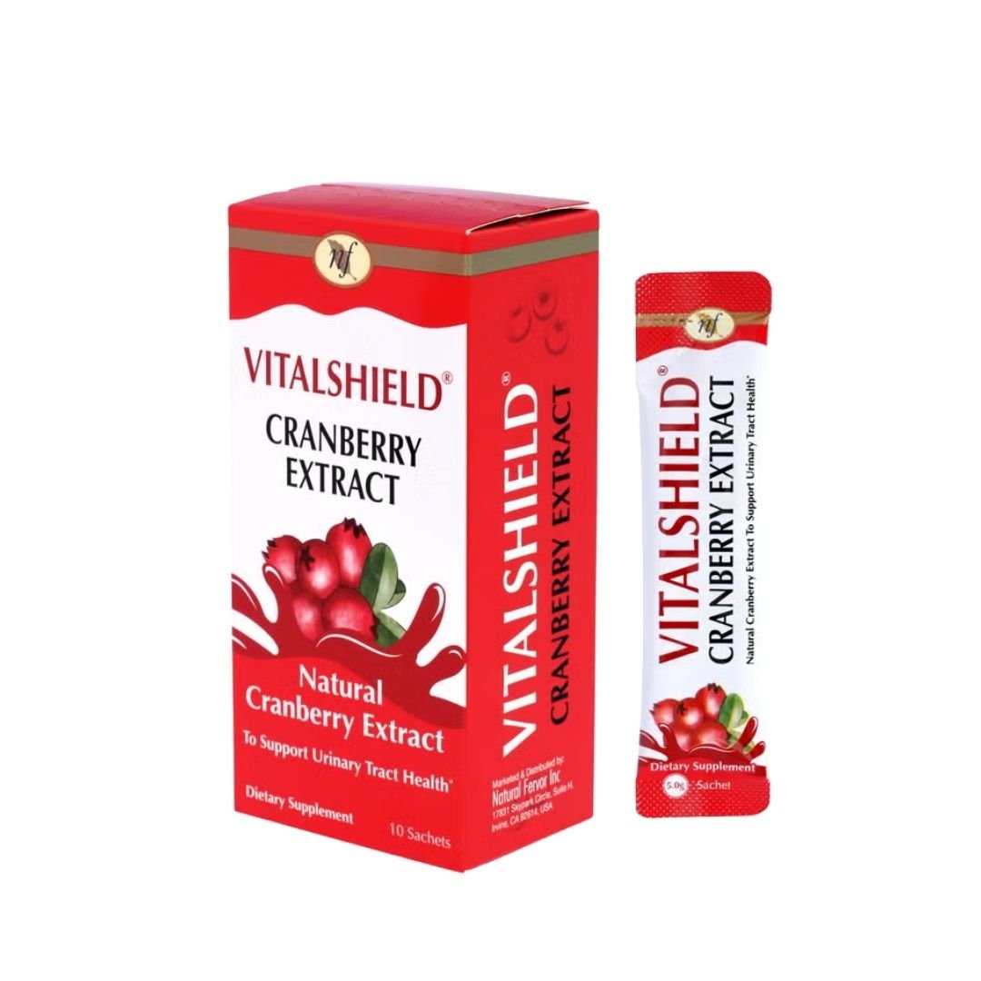 Natural fervor VitalShield Cranberry Extract Sachets 10s