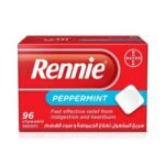 Rennie Peppermint Chewable Tablets 96'S