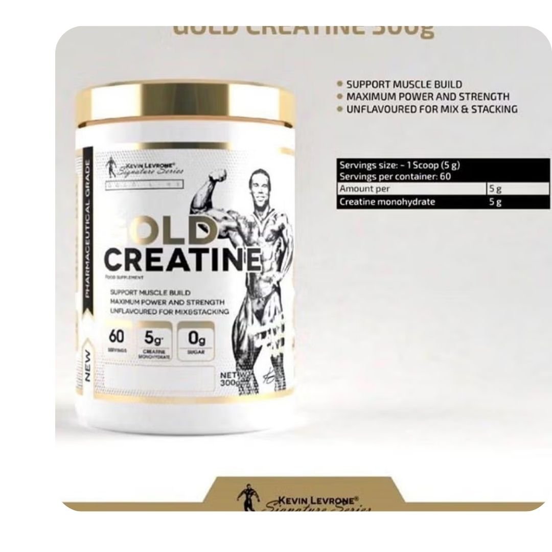 Kevin Levrone Gold Creatine – 300g (60 Servings) - Image 3