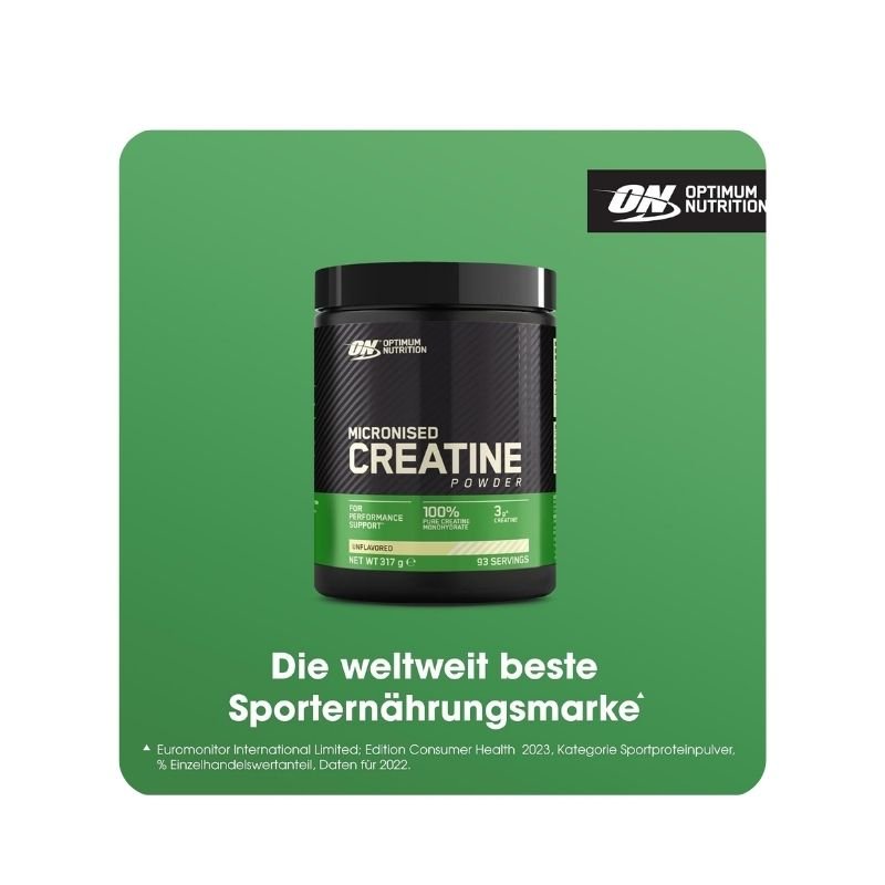 ON Optimum Nutrition Creatine Unflavored 317g 93 Serving - Image 4