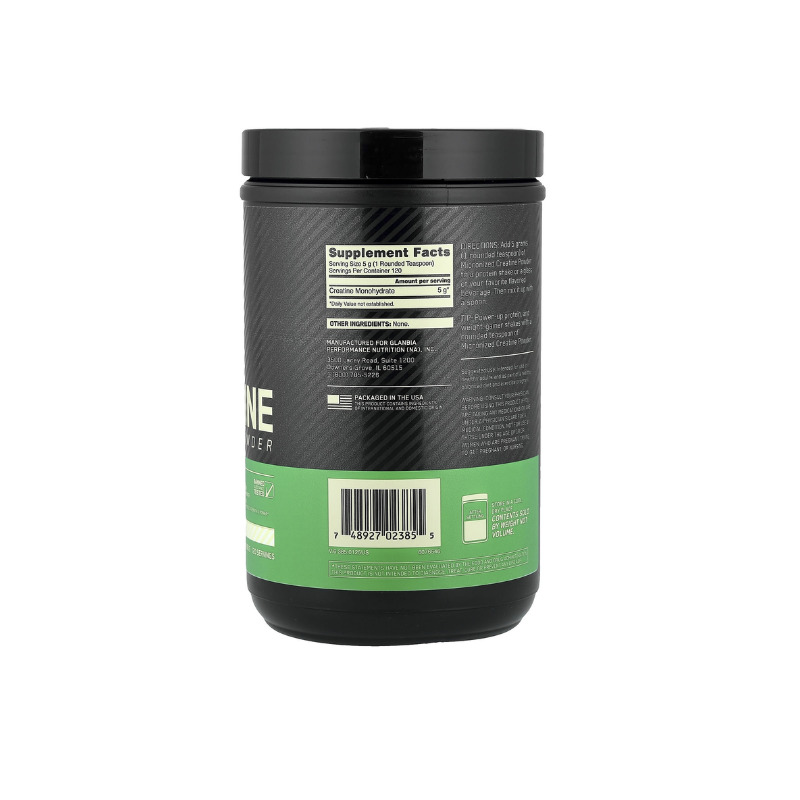 OPTIMUM NUTRITION MICRONIZED CREATINE 1.32LB UNFLAVORED SERV 120 - Image 2